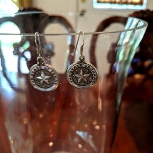 State of Texas Sterling Silver Earrings